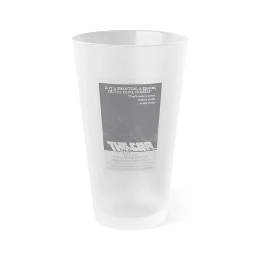 THE CAR 1977 Movie Poster - Frosted Pint Glass 16oz Default Title - Go Mug Yourself