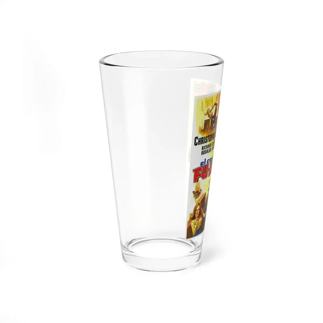 THE CASTLE OF FU-MANCHU 1969 Movie Poster - Pint Glass 16oz - Go Mug Yourself