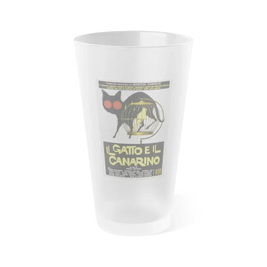 THE CAT AND THE CANARY (2) 1978 Movie Poster - Frosted Pint Glass 16oz Default Title - Go Mug Yourself