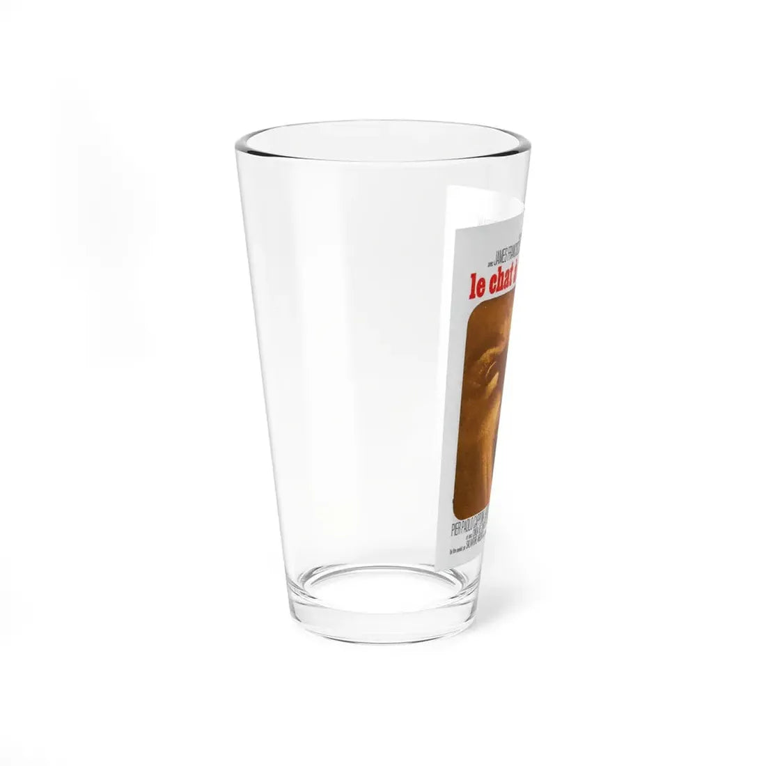 THE CAT O'NINE TAILS (FRENCH) (2) 1971 Movie Poster - Pint Glass 16oz - Go Mug Yourself