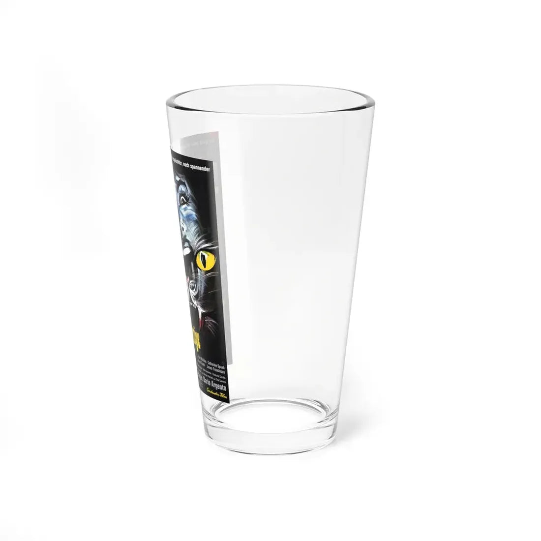 THE CAT O'NINE TAILS (GERMANY) 1971 Movie Poster - Pint Glass 16oz - Go Mug Yourself
