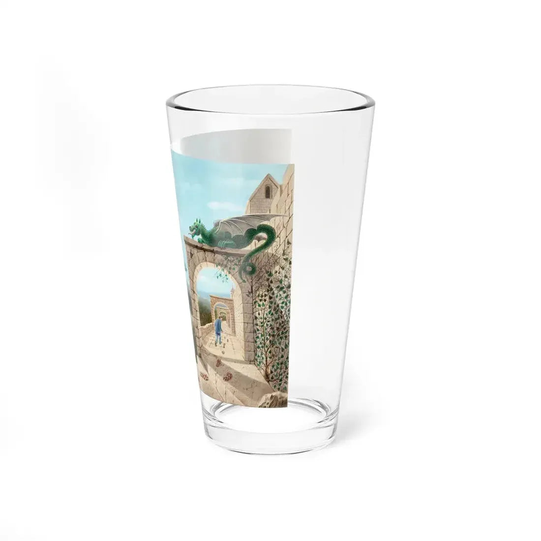 The Charwoman's Shadow, Ballantine paperback cover, 1973 - Pint Glass 16oz - Go Mug Yourself