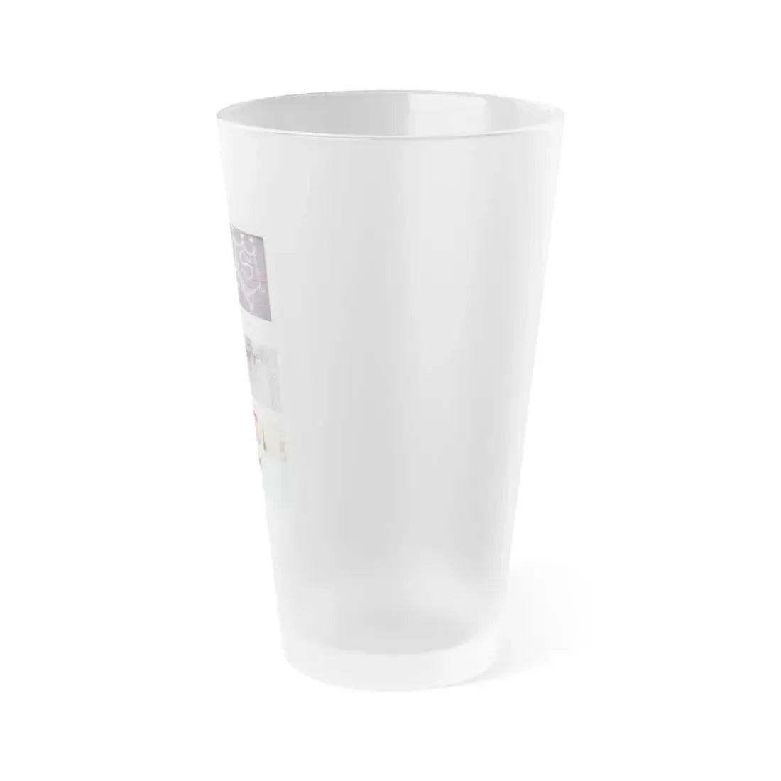 The Chicago Gang Book Page 110 - Latin Stylers Identifiers - Frosted Pint Glass 16oz - Go Mug Yourself