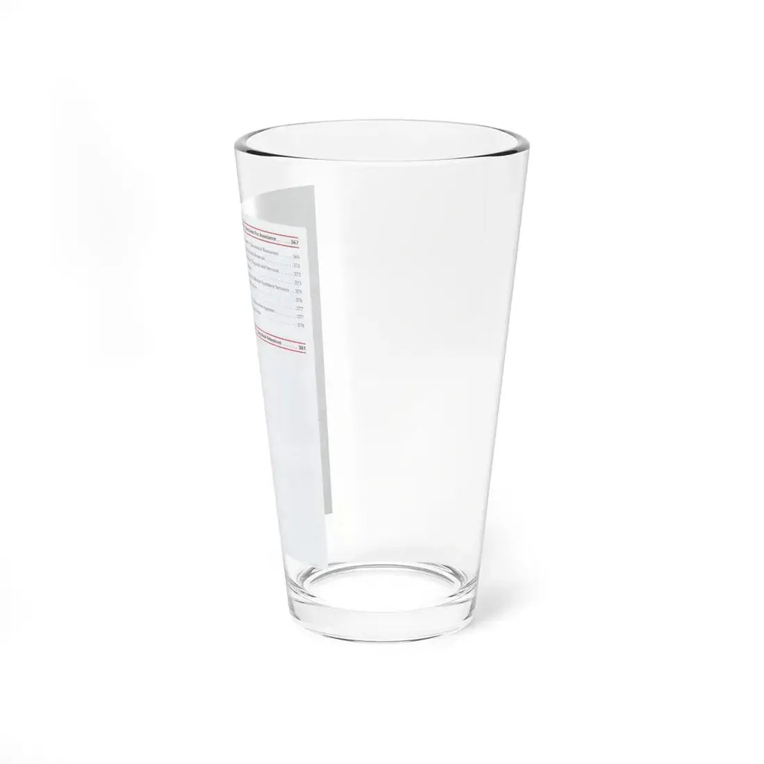 The Chicago Gang Book Page 13 - Pint Glass 16oz - Go Mug Yourself