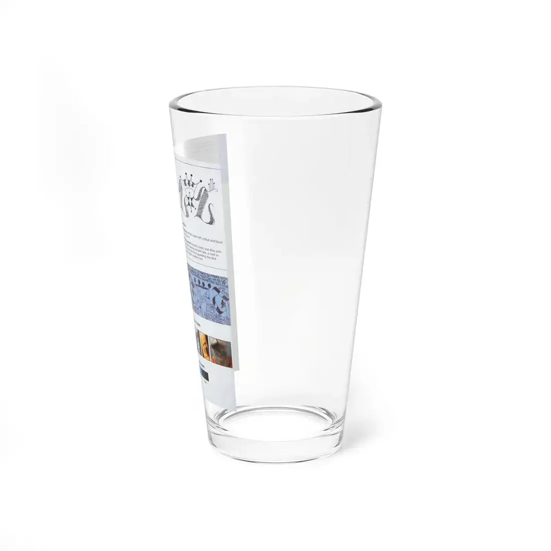 The Chicago Gang Book Page 168 - Two Two Boys Identifiers - Pint Glass 16oz - Go Mug Yourself