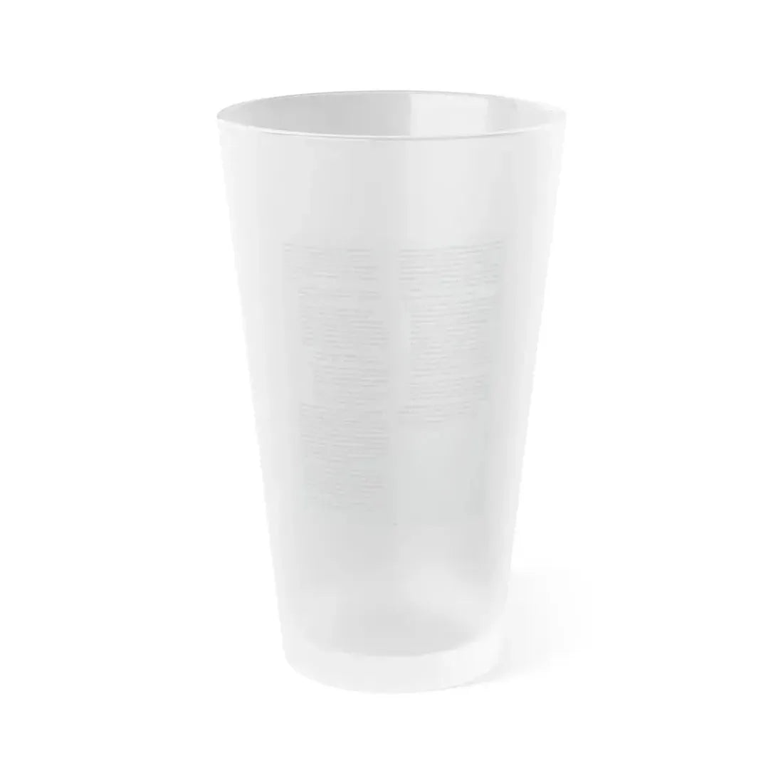 The Chicago Gang Book Page 18 - Frosted Pint Glass 16oz 16oz Frosted - Go Mug Yourself