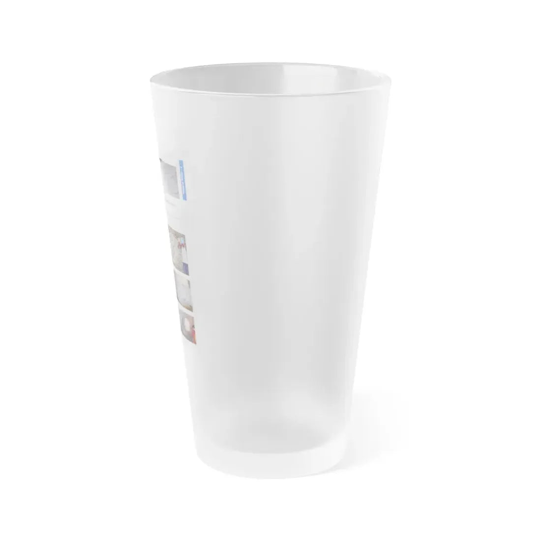The Chicago Gang Book Page 187 - Young Latino Organization Cobras and Disciples Identifiers - Frosted Pint Glass 16oz - Go Mug Yourself