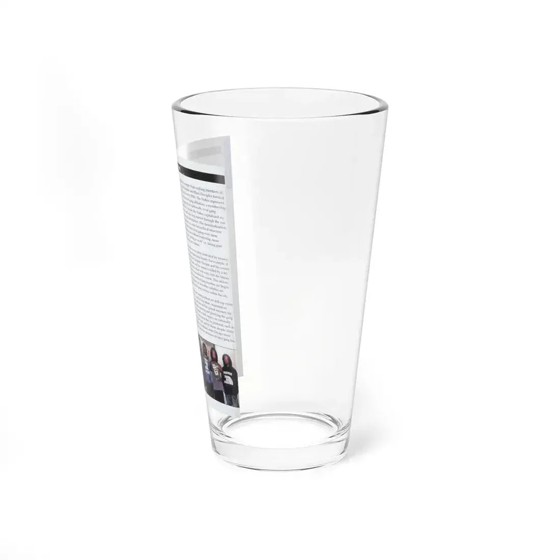 The Chicago Gang Book Page 192 - Gang Factions - Pint Glass 16oz - Go Mug Yourself
