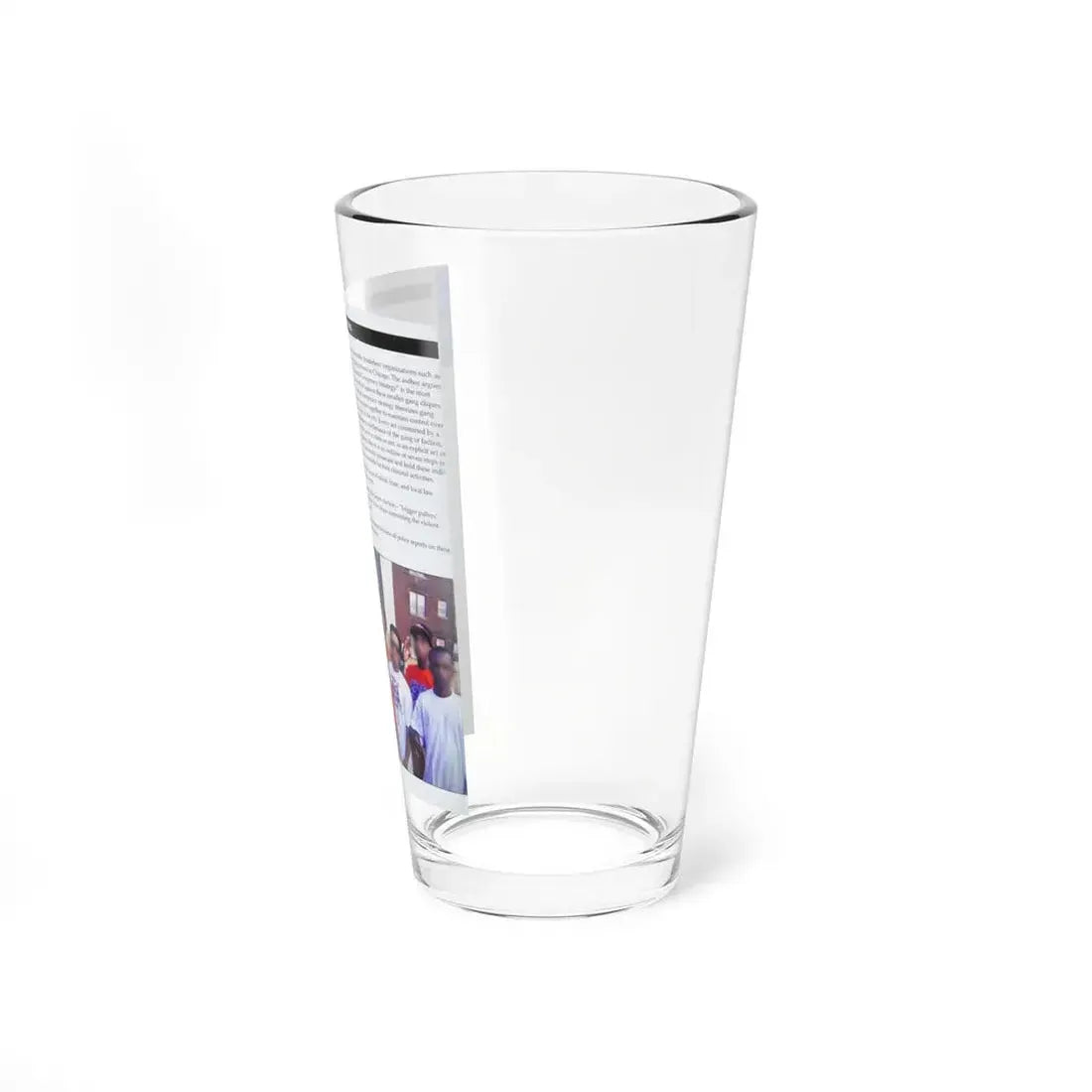 The Chicago Gang Book Page 194 - Gang Factions - Pint Glass 16oz - Go Mug Yourself