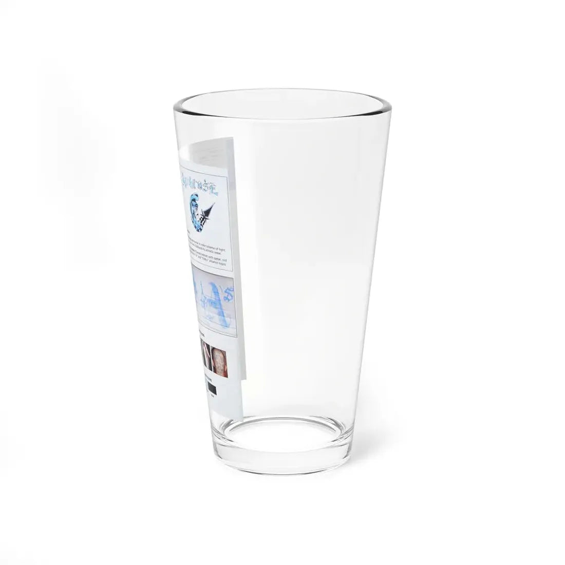 The Chicago Gang Book Page 22 - Ambrose Identifiers - Pint Glass 16oz - Go Mug Yourself