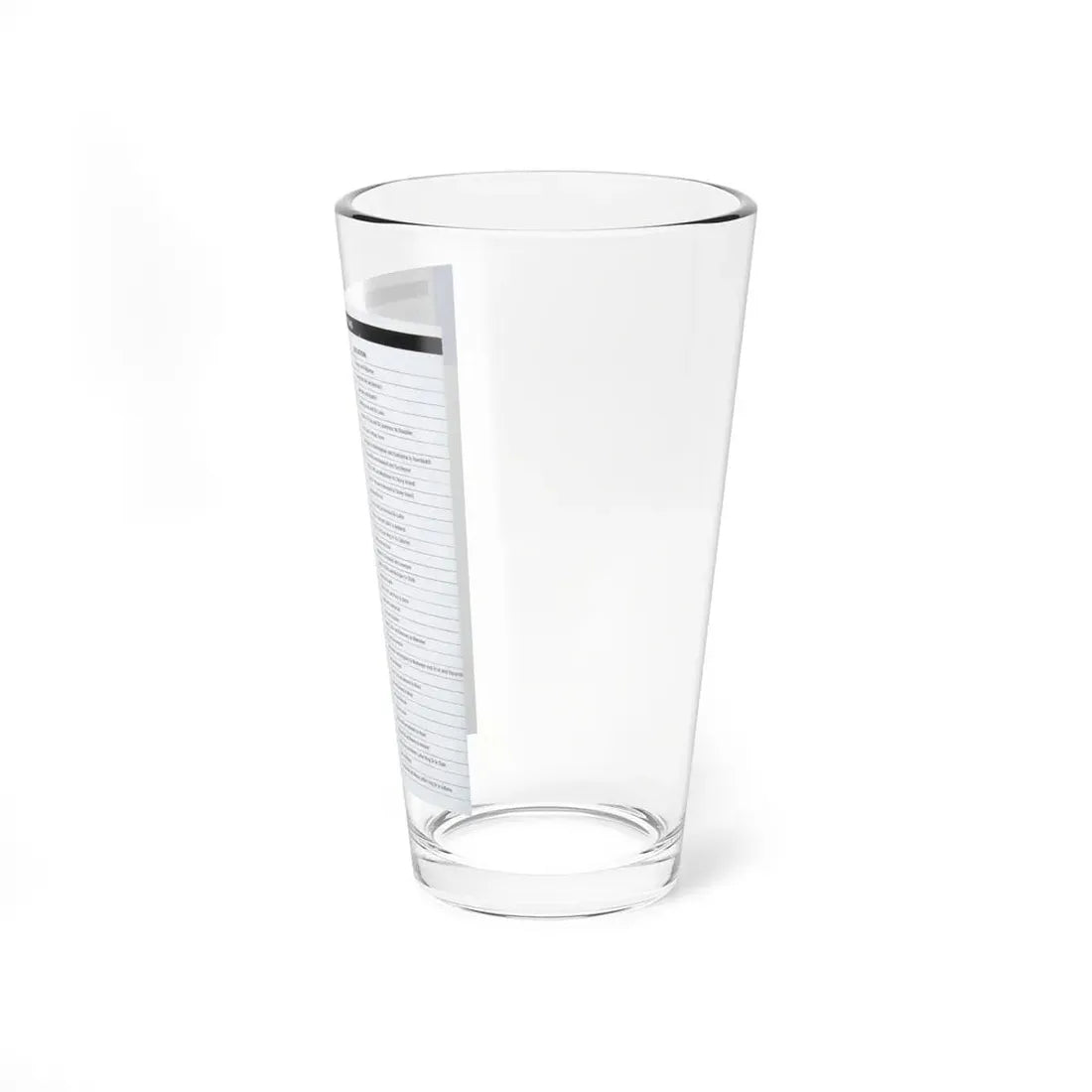 The Chicago Gang Book Page 258 - Sets - Pint Glass 16oz - Go Mug Yourself