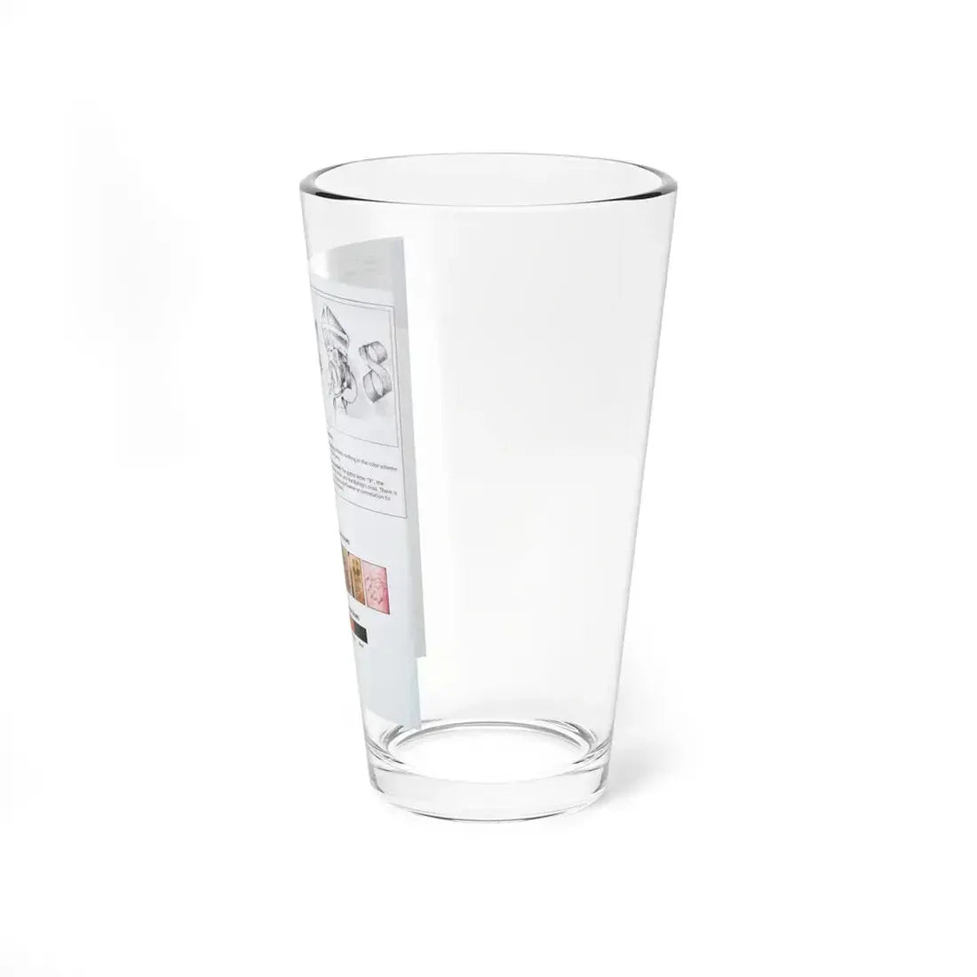 The Chicago Gang Book Page 28 - Bishops Identifiers - Pint Glass 16oz - Go Mug Yourself