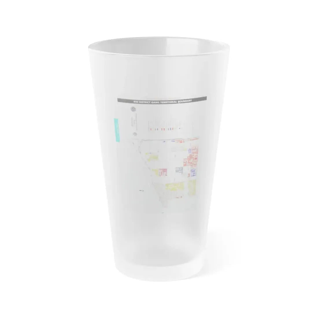 The Chicago Gang Book Page 292 - Frosted Pint Glass 16oz 16oz Frosted - Go Mug Yourself