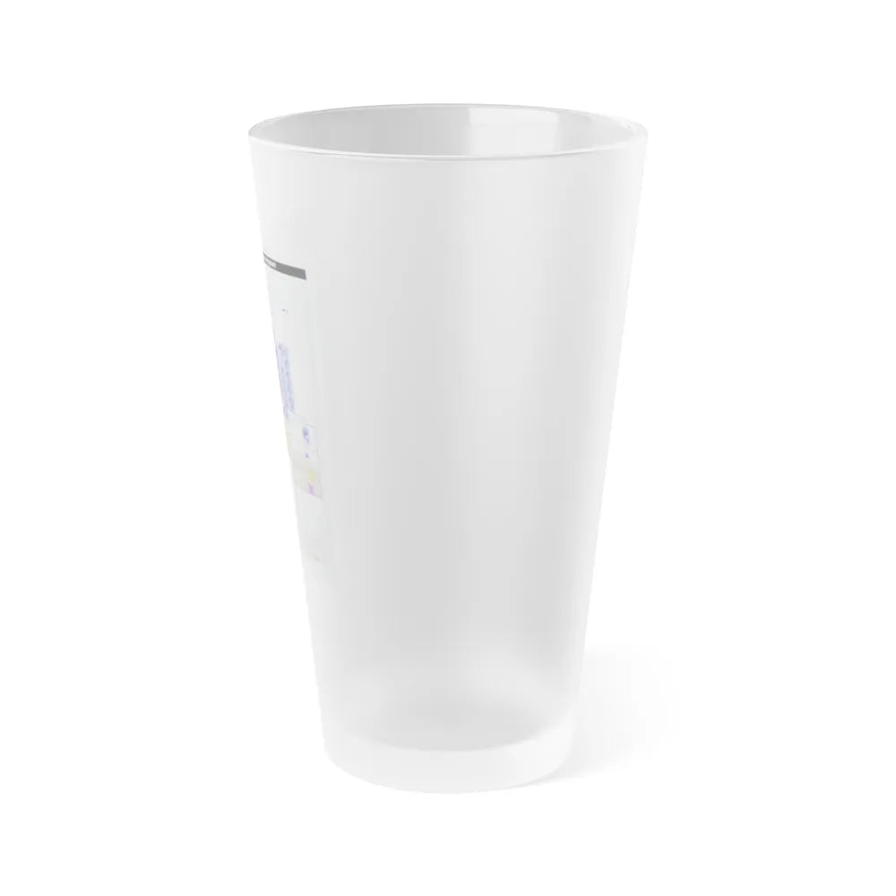 The Chicago Gang Book Page 306 - Frosted Pint Glass 16oz-Go Mug Yourself