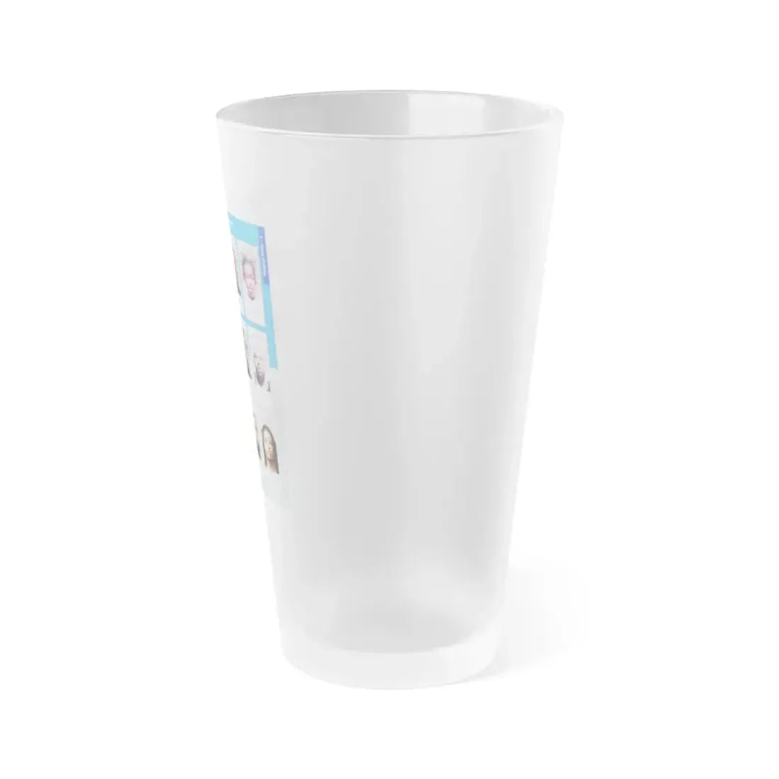 The Chicago Gang Book Page 31 - Black Disciples Members (Lil Durk, King Von, Mubu Krump, Edai, Boss Top, Byrd, Worm) - Frosted Pint Glass 16oz - Go Mug Yourself