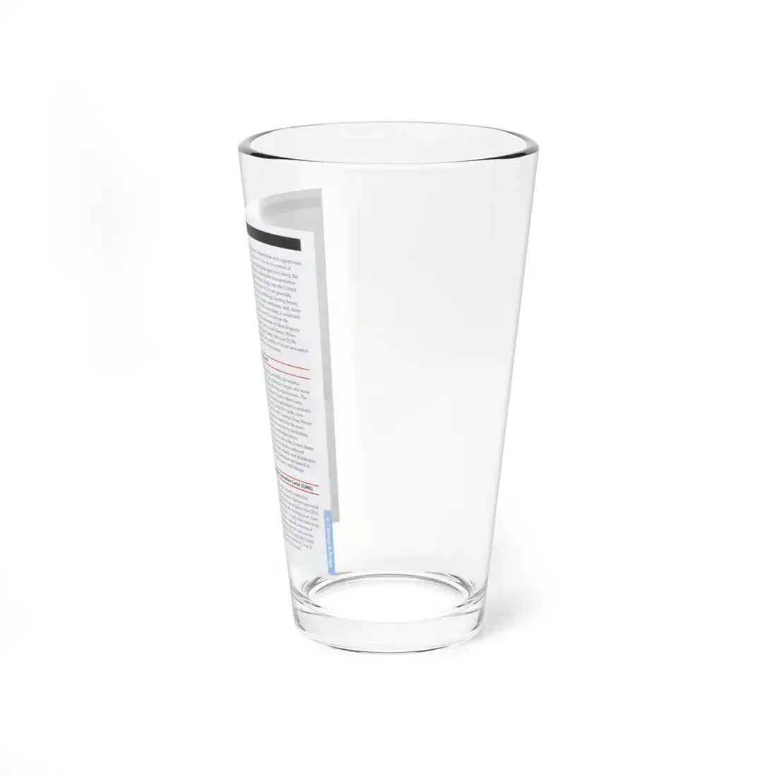 The Chicago Gang Book Page 333 - Pint Glass 16oz - Go Mug Yourself