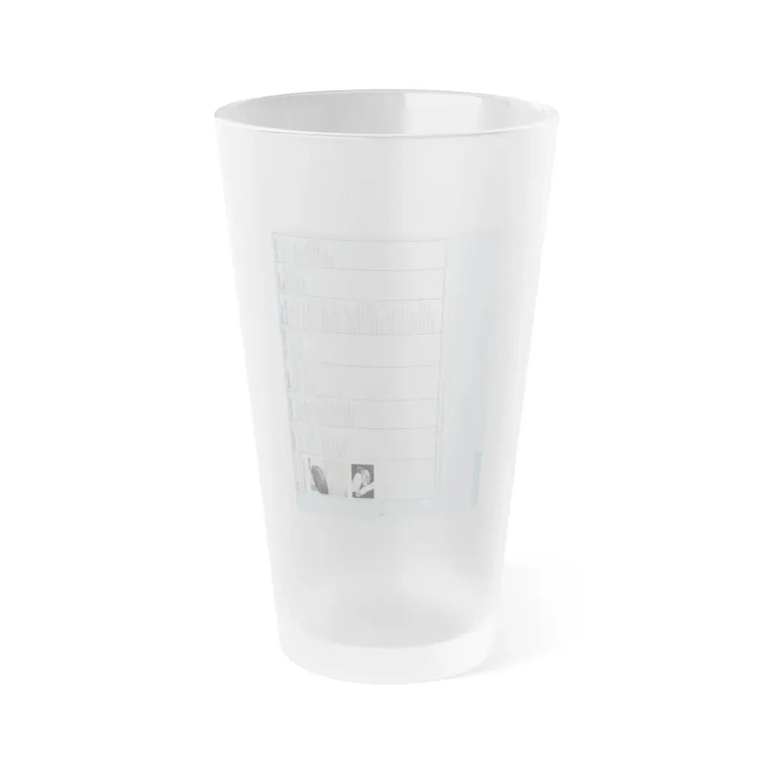 The Chicago Gang Book Page 343 - Frosted Pint Glass 16oz 16oz Frosted - Go Mug Yourself