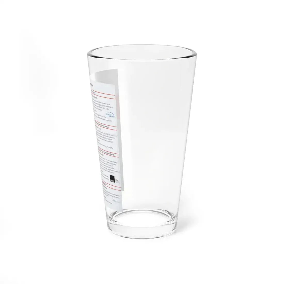 The Chicago Gang Book Page 376 - Pint Glass 16oz - Go Mug Yourself