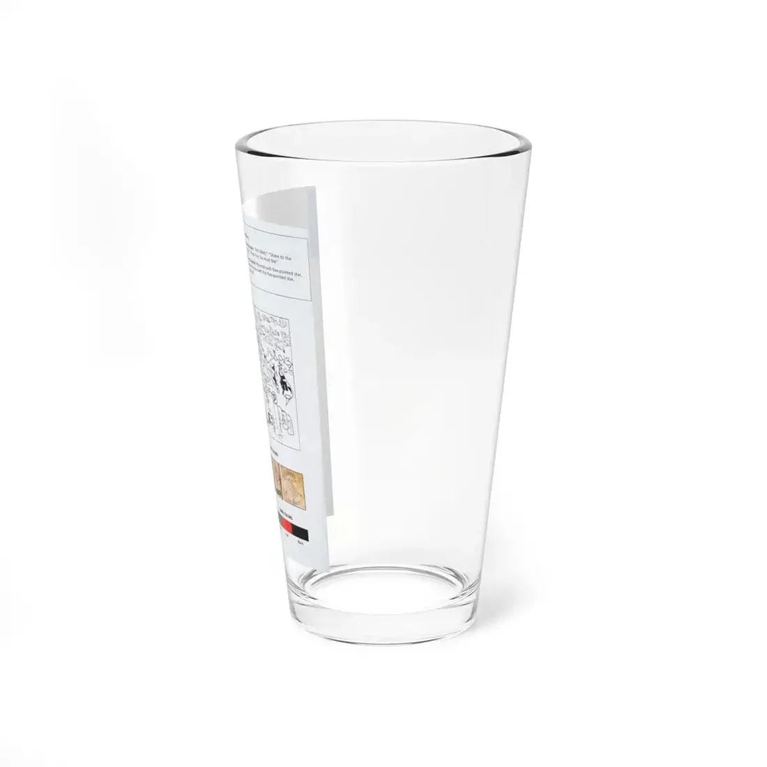 The Chicago Gang Book Page 38 - Black P Stone Nation Identifiers - Pint Glass 16oz - Go Mug Yourself