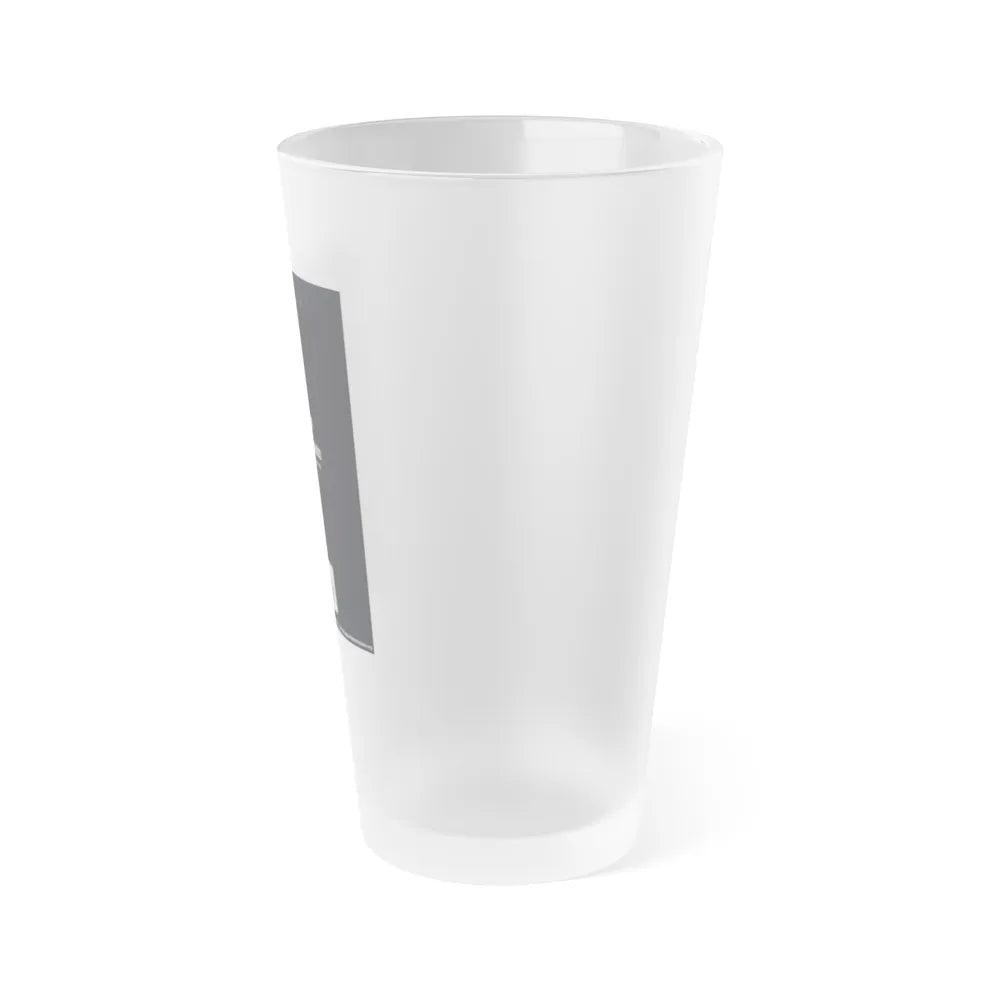 The Chicago Gang Book Page 386 - Back Cover - Frosted Pint Glass 16oz-Go Mug Yourself