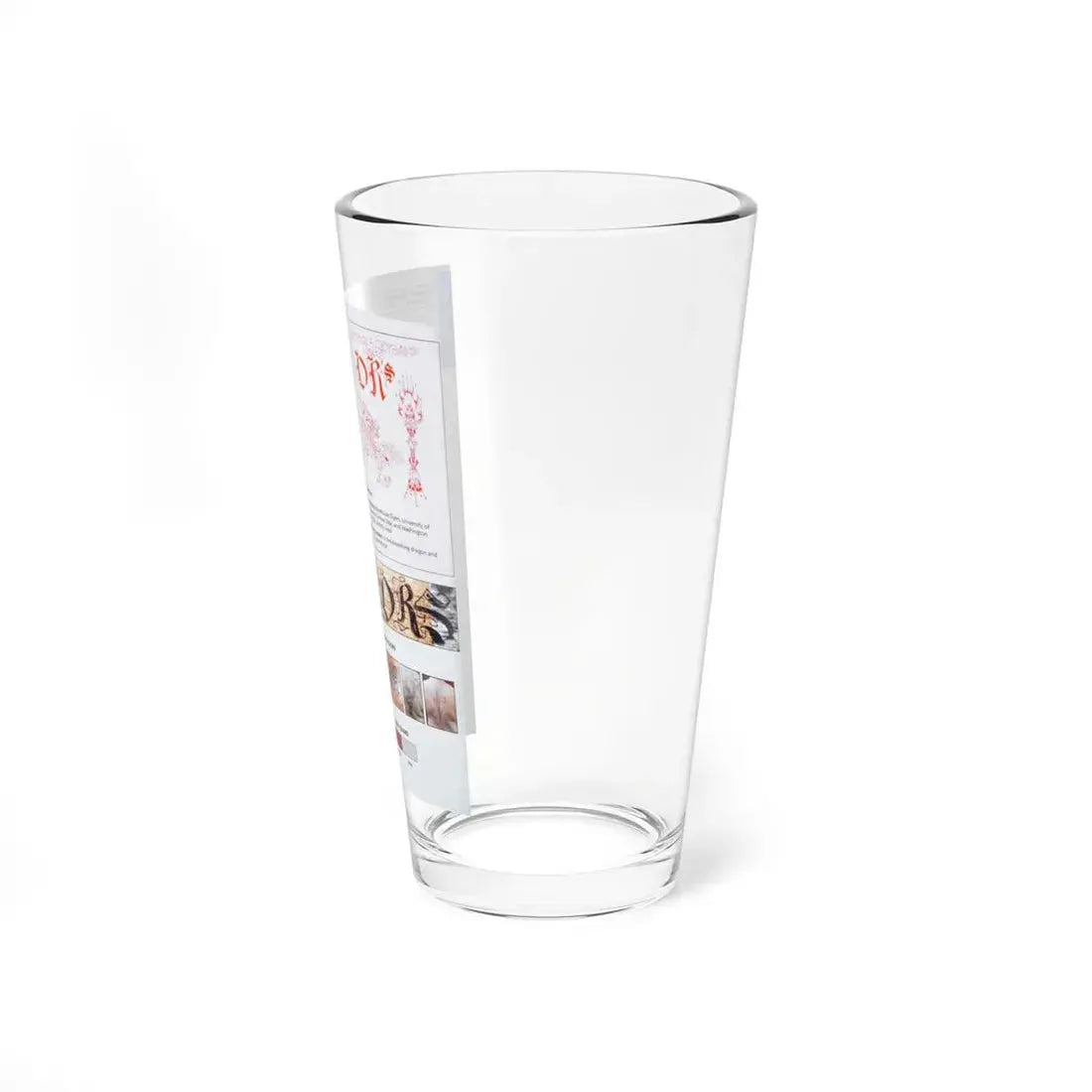 The Chicago Gang Book Page 74 - Insane Dragons Identifiers - Pint Glass 16oz - Go Mug Yourself