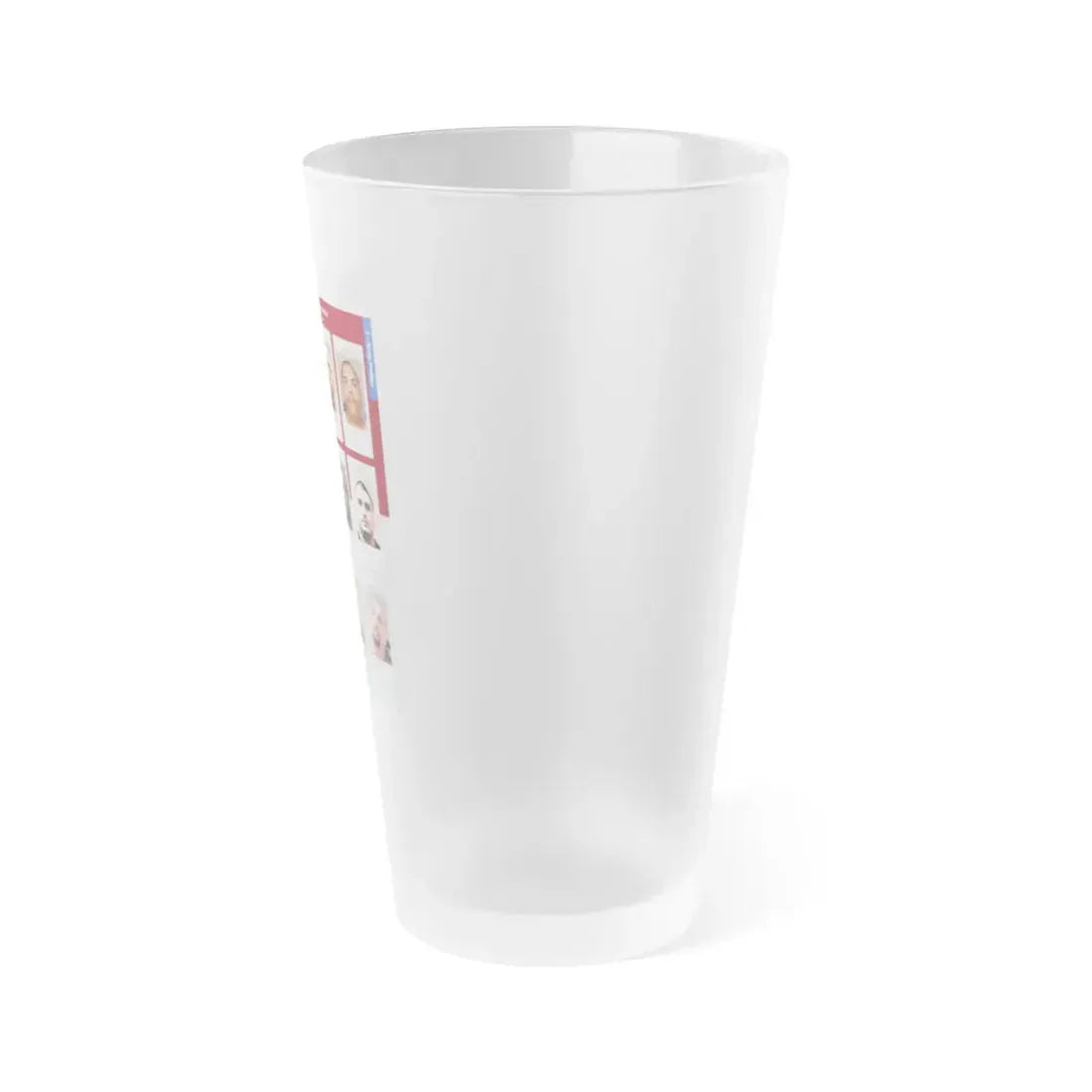 The Chicago Gang Book Page 75 - Insane Dragons Members (Bambi, Lil Lee, Tay Dog, SInbad, Weso, Cocki, Gambino, Blue, Big Pun) - Frosted Pint Glass 16oz - Go Mug Yourself