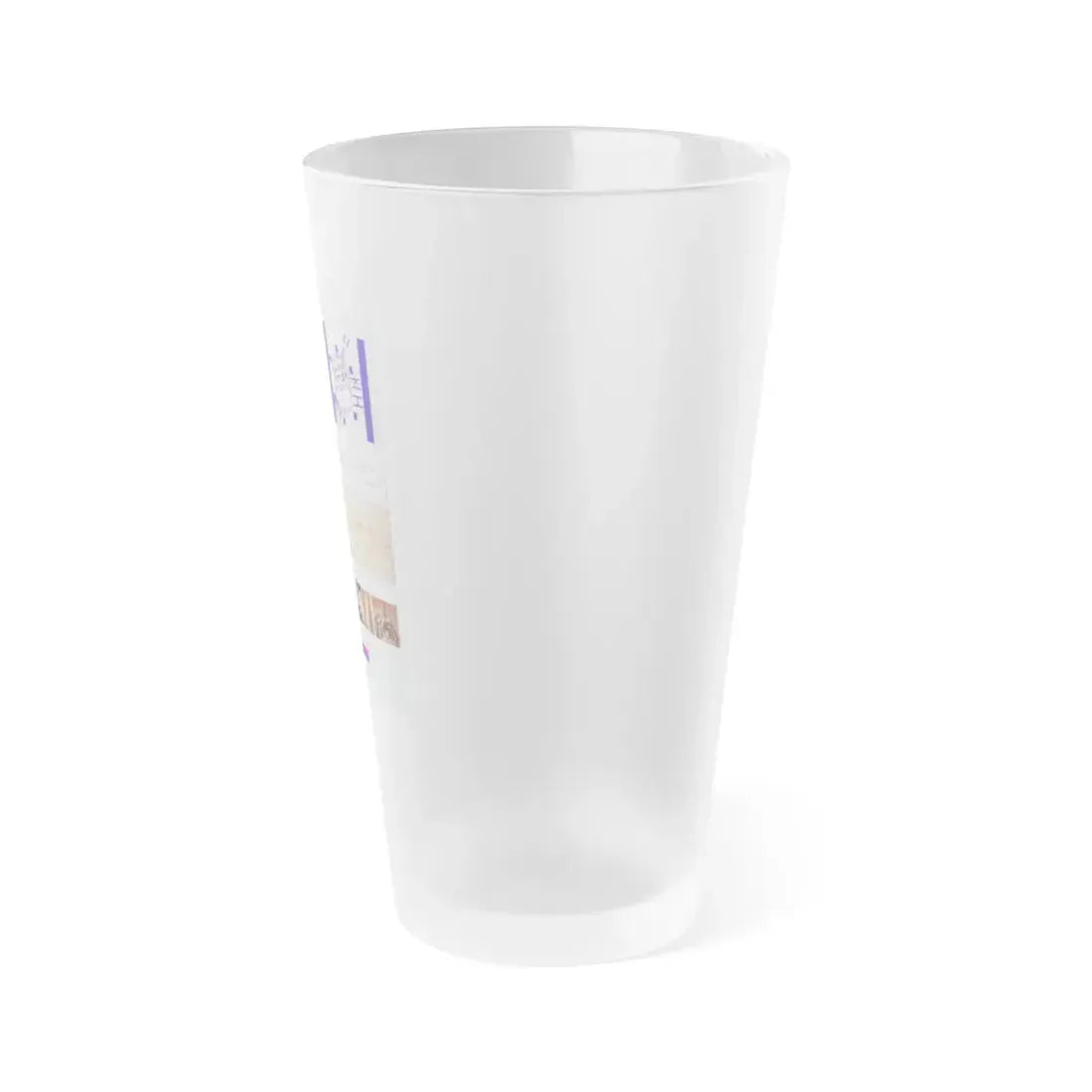 The Chicago Gang Book Page 80 - Krazy Get Down Boys Identifiers - Frosted Pint Glass 16oz - Go Mug Yourself