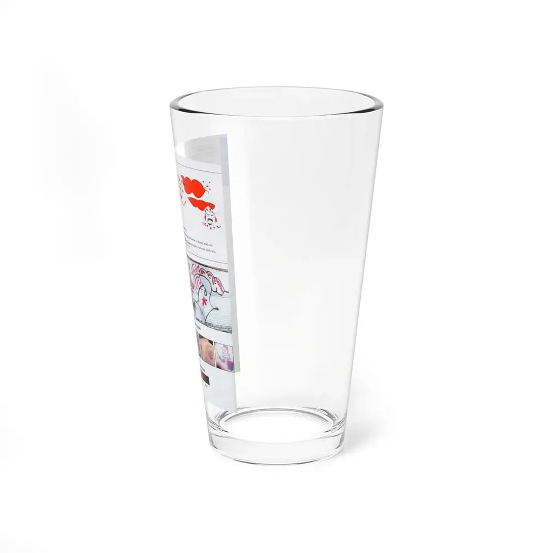 The Chicago Gang Book Page 88 - Latin Counts Identifiers - Pint Glass 16oz - Go Mug Yourself