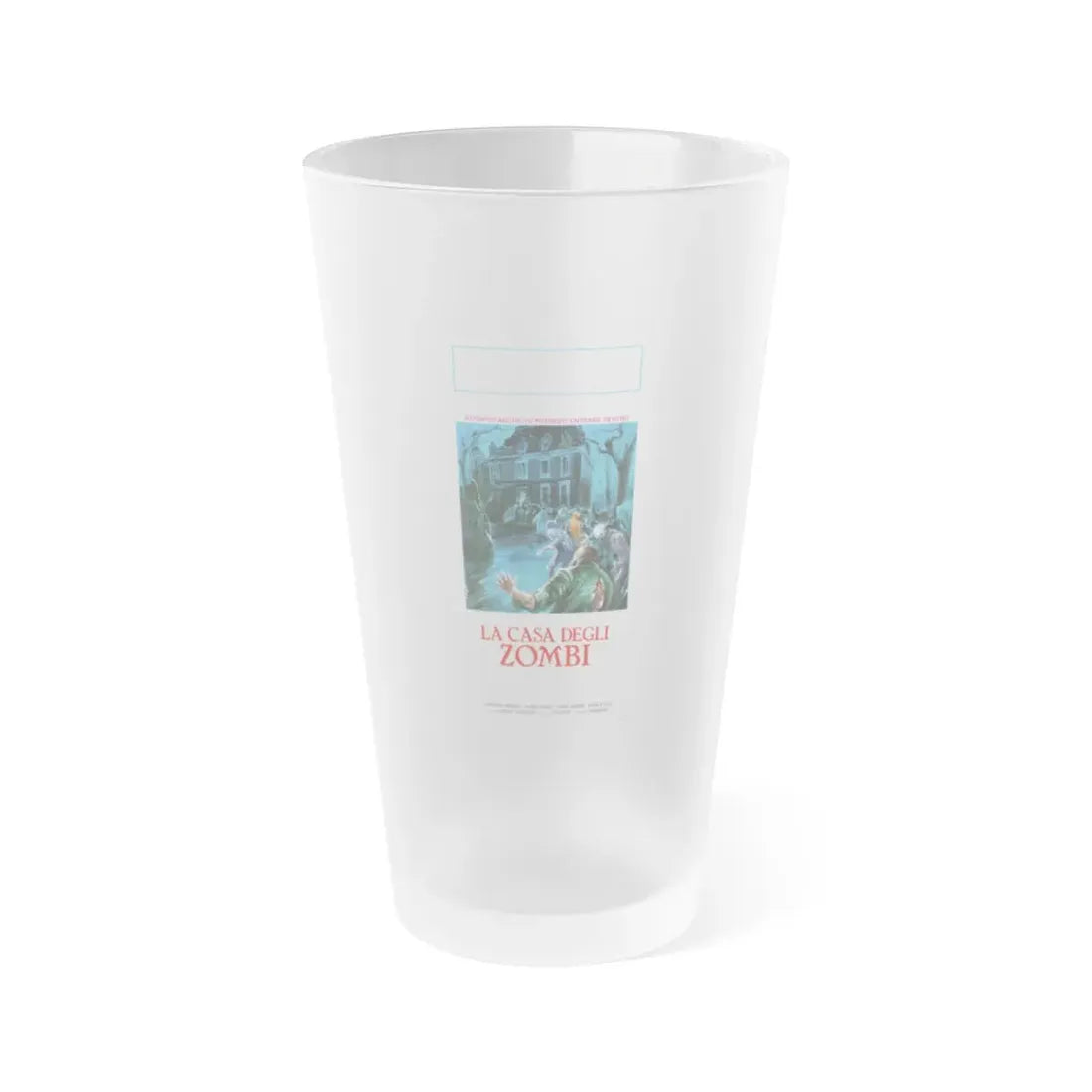 THE CHILD (ITALIAN) 1977 Movie Poster - Frosted Pint Glass 16oz 16oz Frosted - Go Mug Yourself