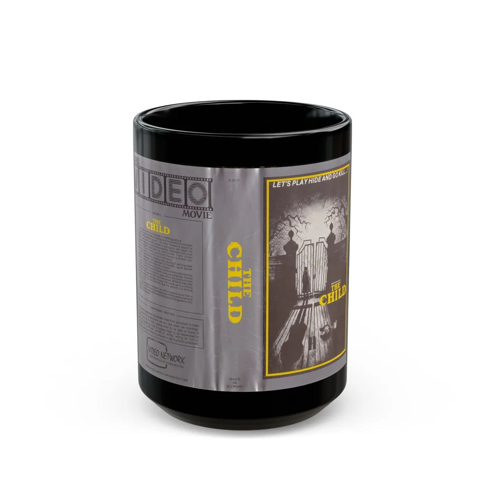 THE CHILD (VHS COVER) - Black Coffee Mug-15oz-Go Mug Yourself