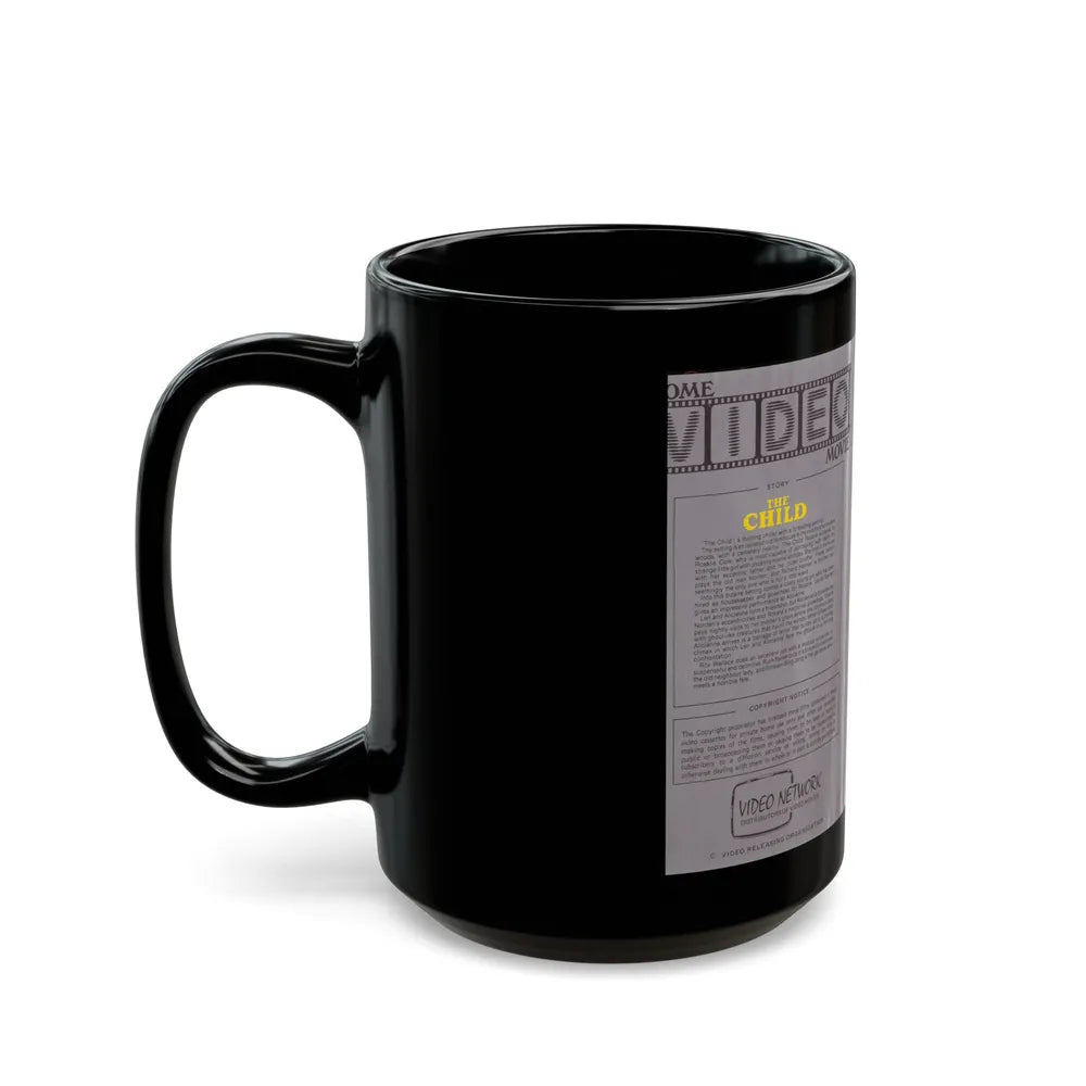 THE CHILD (VHS COVER) - Black Coffee Mug-Go Mug Yourself