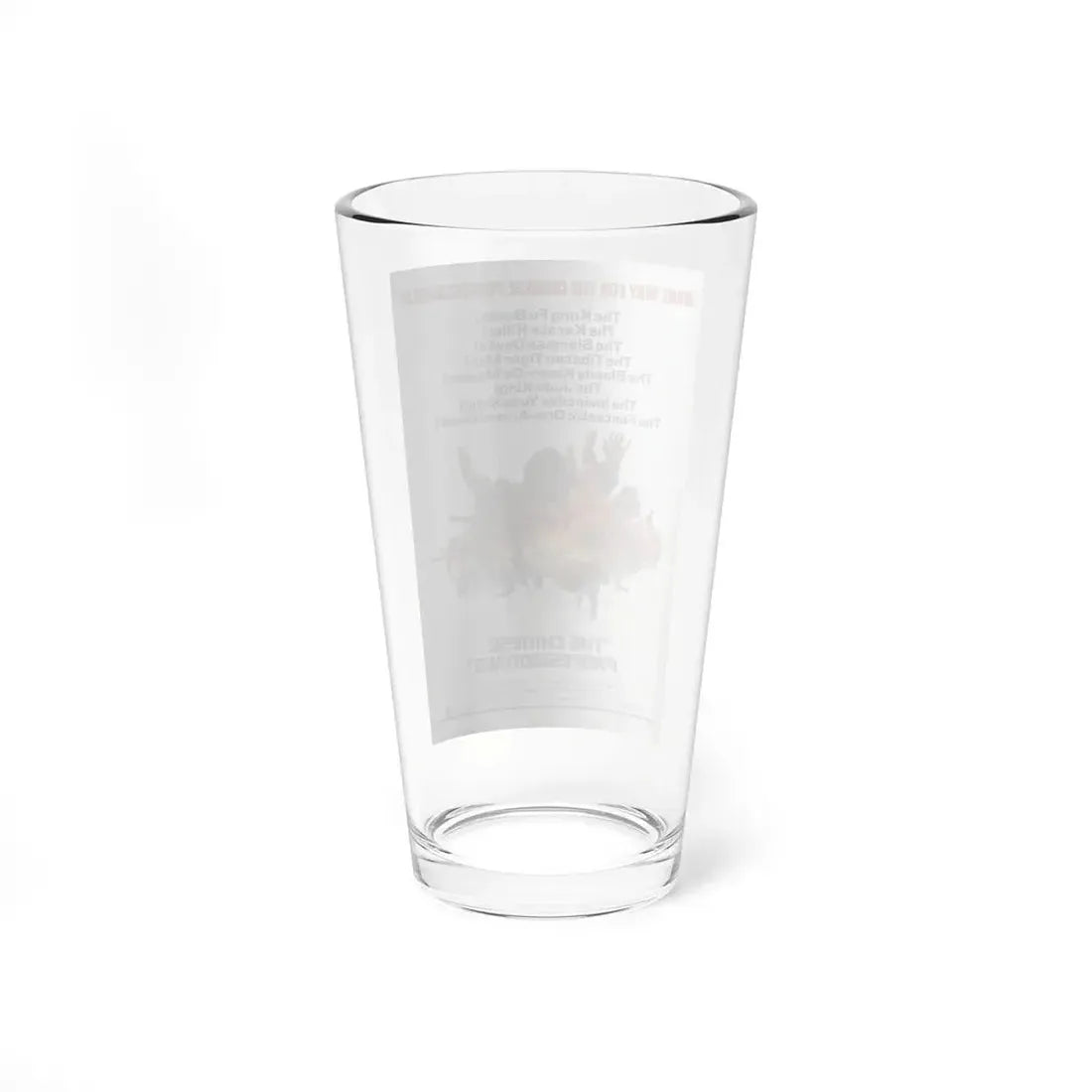THE CHINESE PROFESSIONALS (THE ONE ARMED BOXER) 1972 Movie Poster - Pint Glass 16oz - Go Mug Yourself