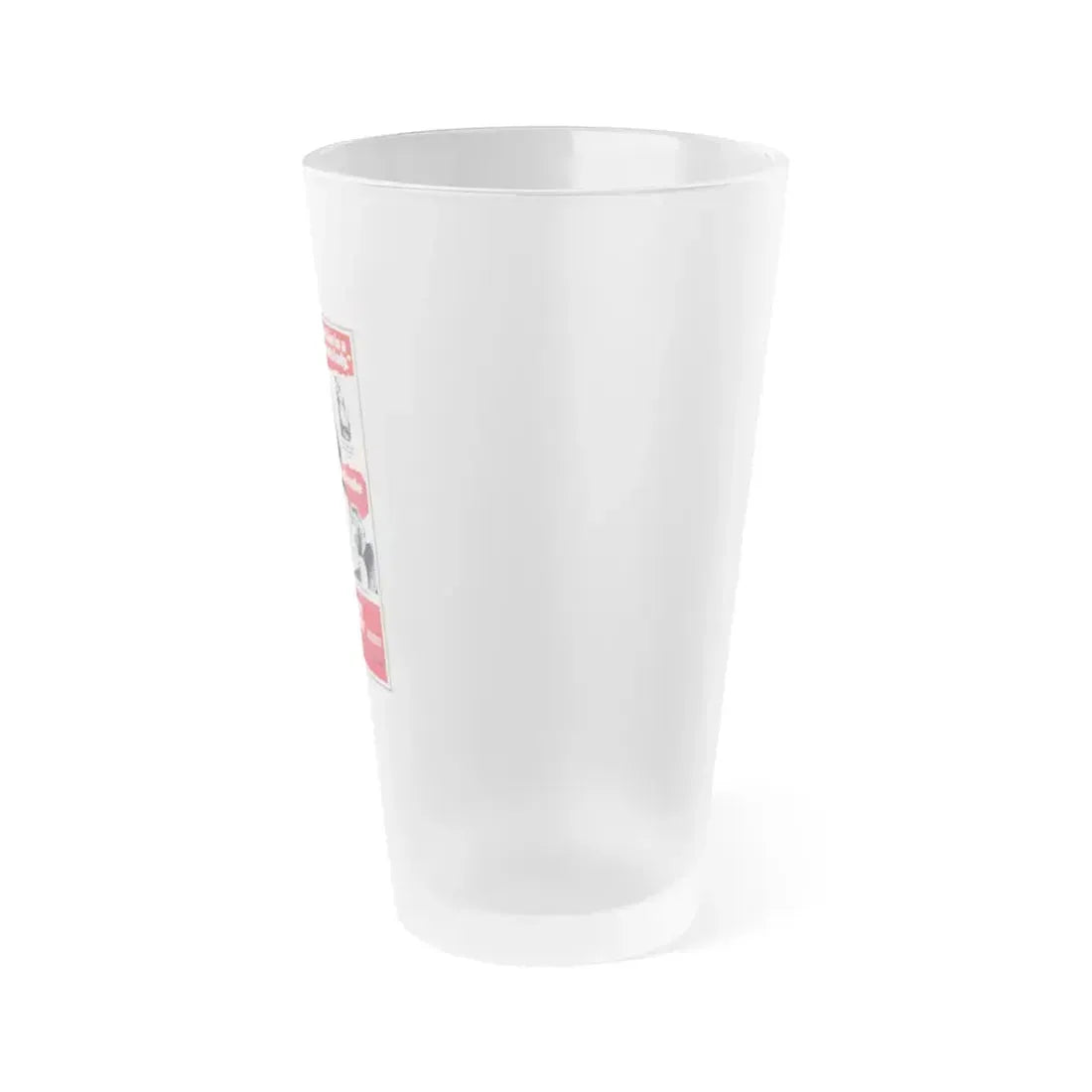 THE CHRISTINE JORGENSEN STORY 1970 Movie Poster - Frosted Pint Glass 16oz - Go Mug Yourself