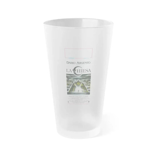 THE CHURCH (ITALIAN) 1989 Movie Poster - Frosted Pint Glass 16oz 16oz Frosted - Go Mug Yourself