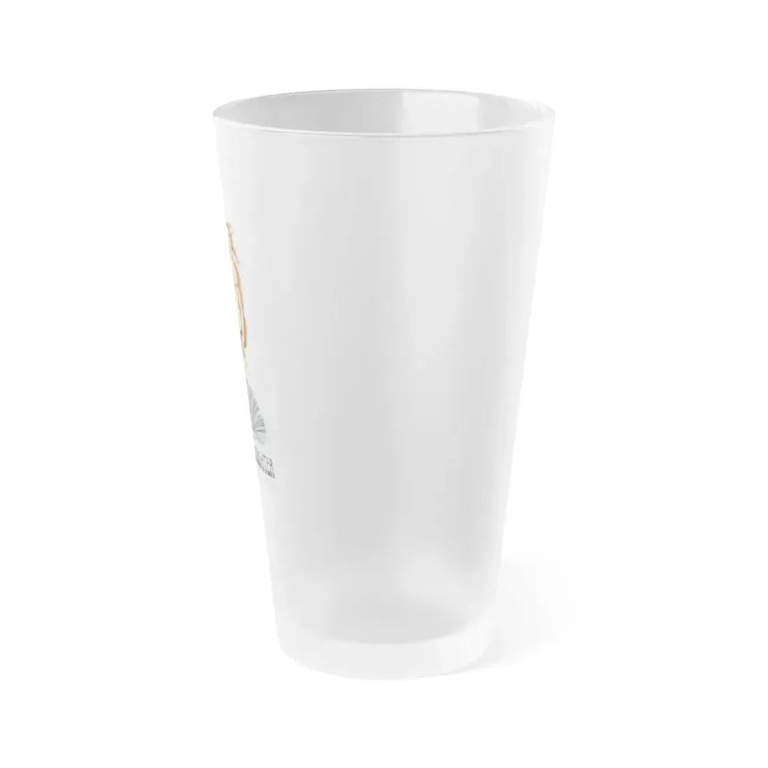 THE CLAMDIGGERS DAUGHTER 1974 Movie Poster - Frosted Pint Glass 16oz - Go Mug Yourself