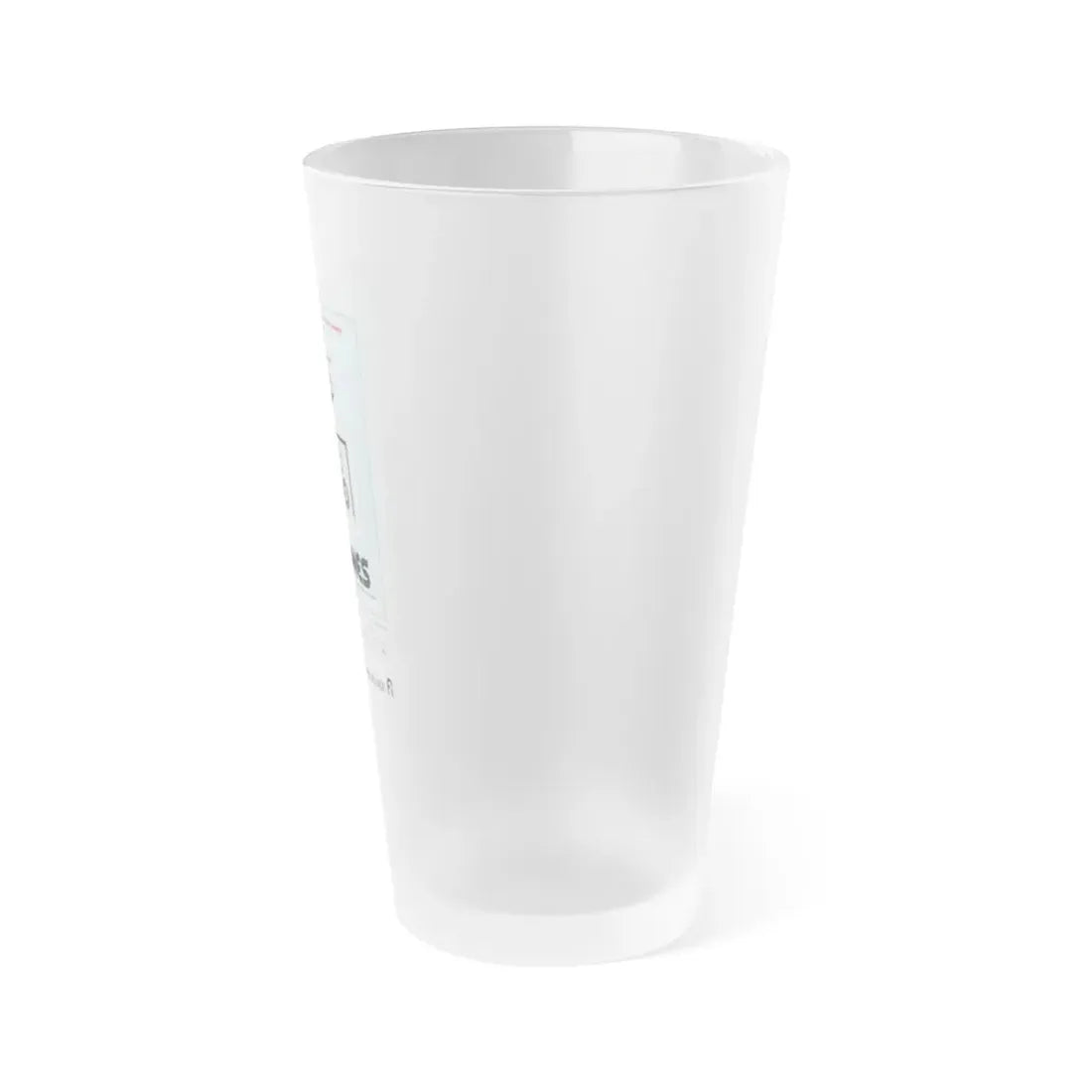 THE CLONES 1973 Movie Poster - Frosted Pint Glass 16oz - Go Mug Yourself