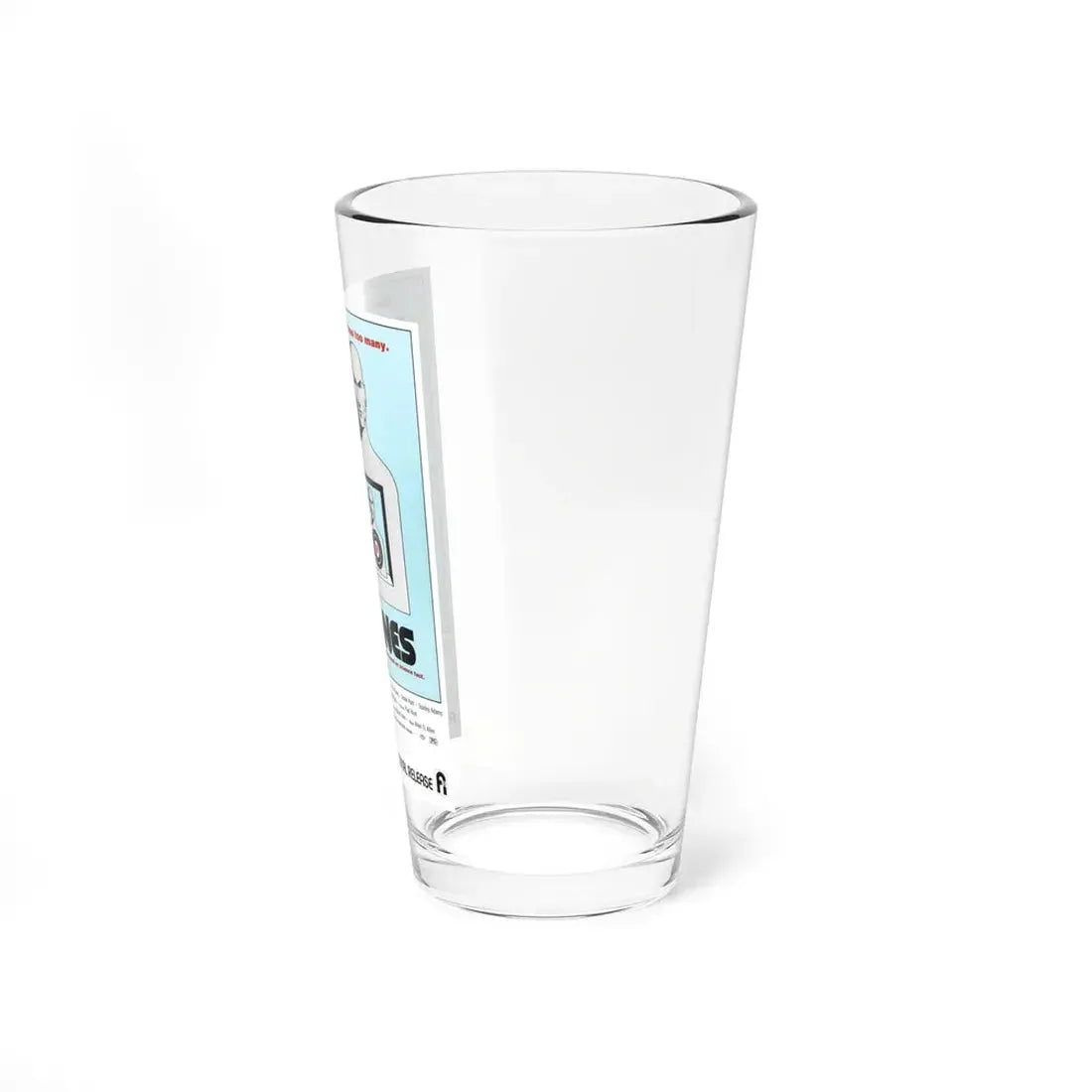 THE CLONES 1973 Movie Poster - Pint Glass 16oz - Go Mug Yourself