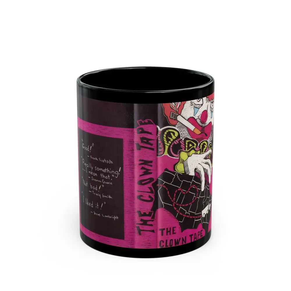 THE CLOWN TAPE (VHS COVER) - Black Coffee Mug-11oz-Go Mug Yourself