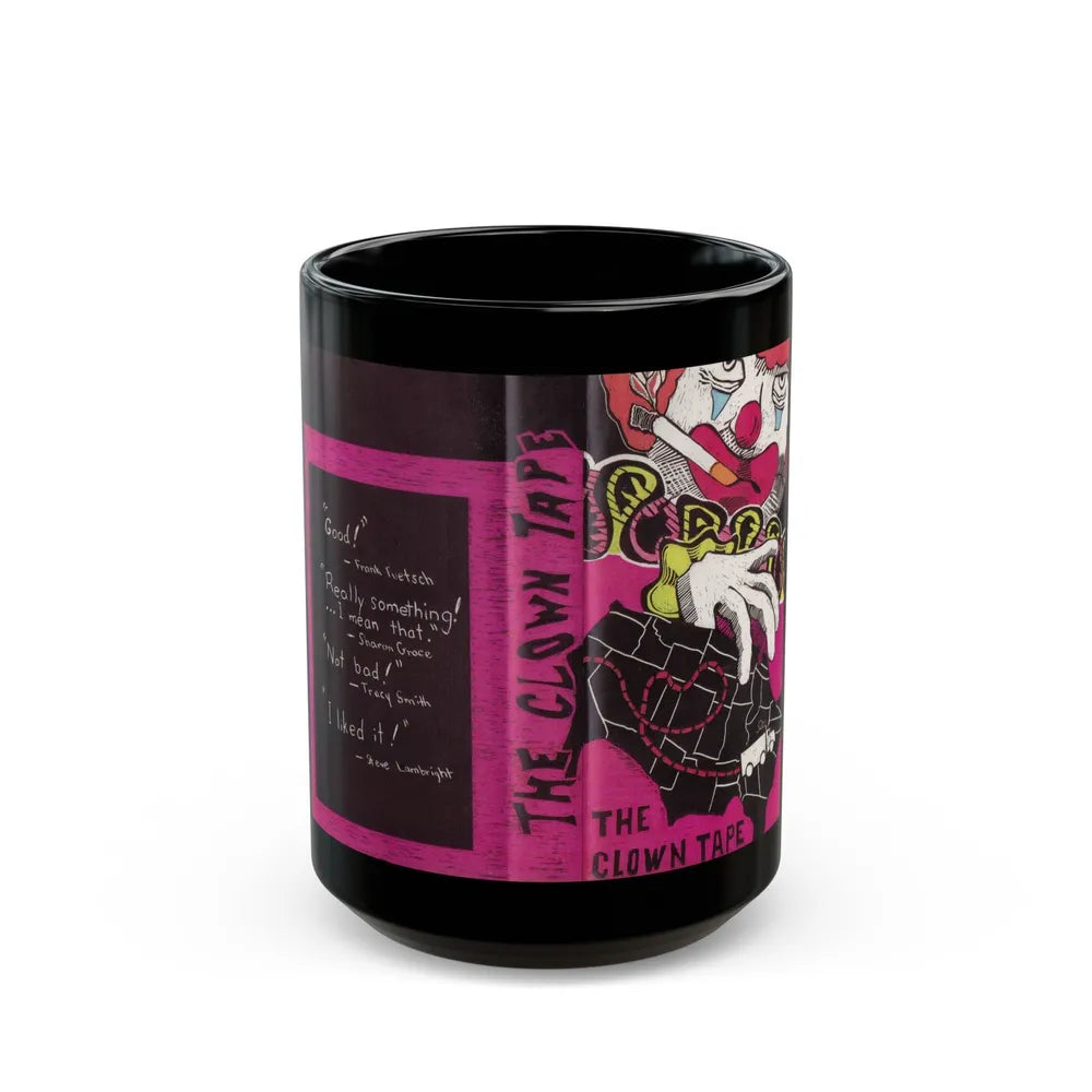THE CLOWN TAPE (VHS COVER) - Black Coffee Mug-15oz-Go Mug Yourself