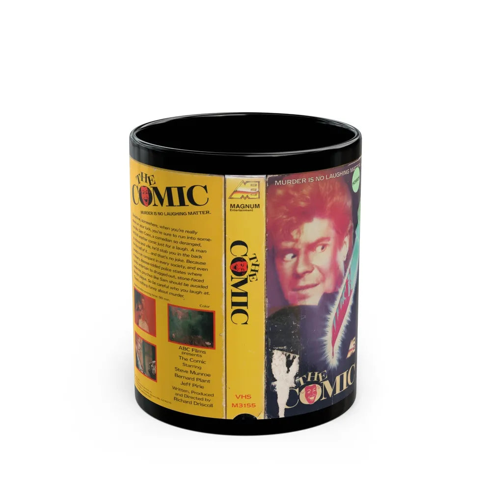 THE COMIC (VHS COVER) - Black Coffee Mug-11oz-Go Mug Yourself