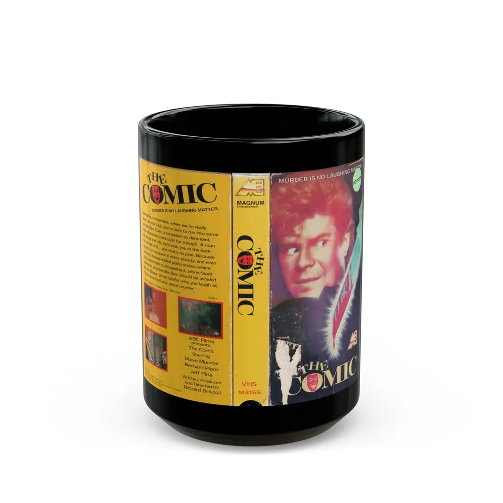 THE COMIC (VHS COVER) - Black Coffee Mug-15oz-Go Mug Yourself