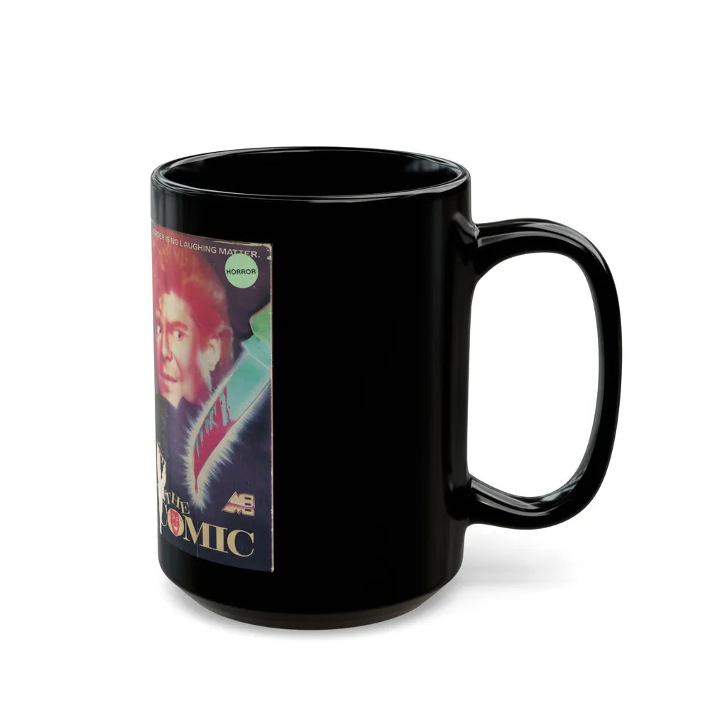 THE COMIC (VHS COVER) - Black Coffee Mug-Go Mug Yourself