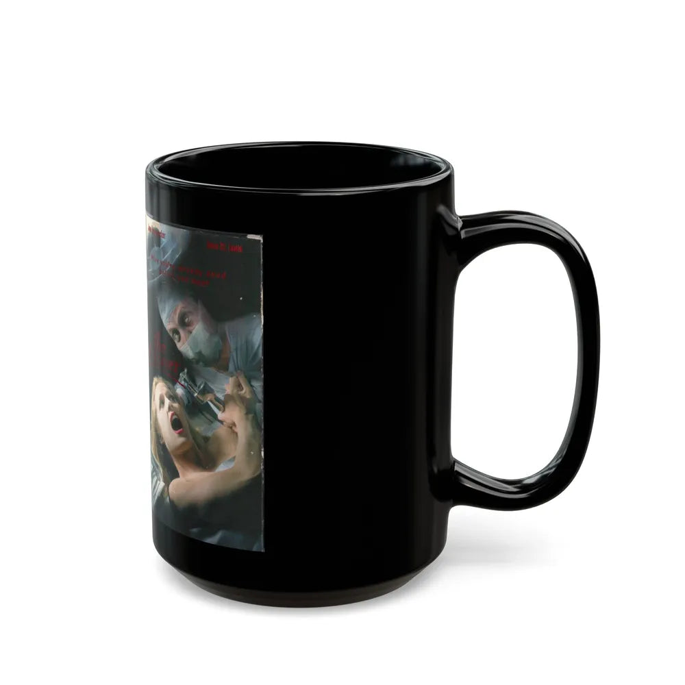 THE CORONER (VHS COVER) - Black Coffee Mug-Go Mug Yourself