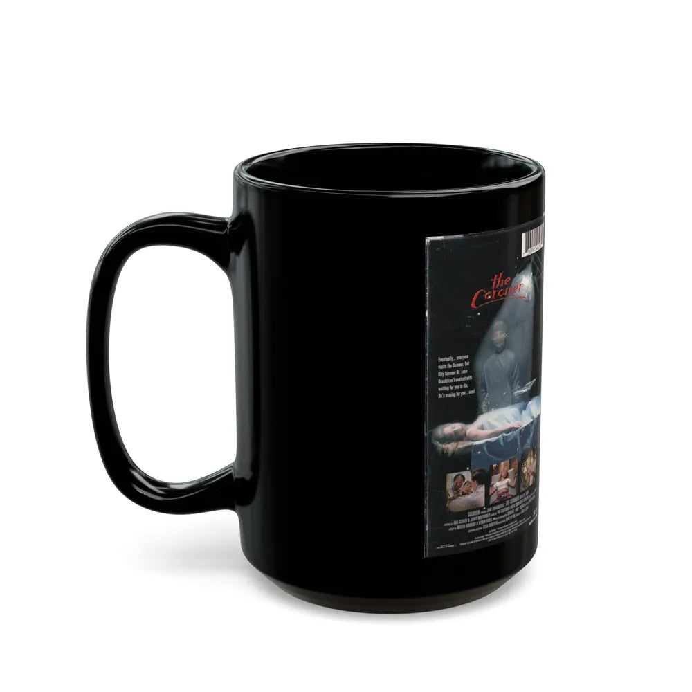 THE CORONER (VHS COVER) - Black Coffee Mug-Go Mug Yourself
