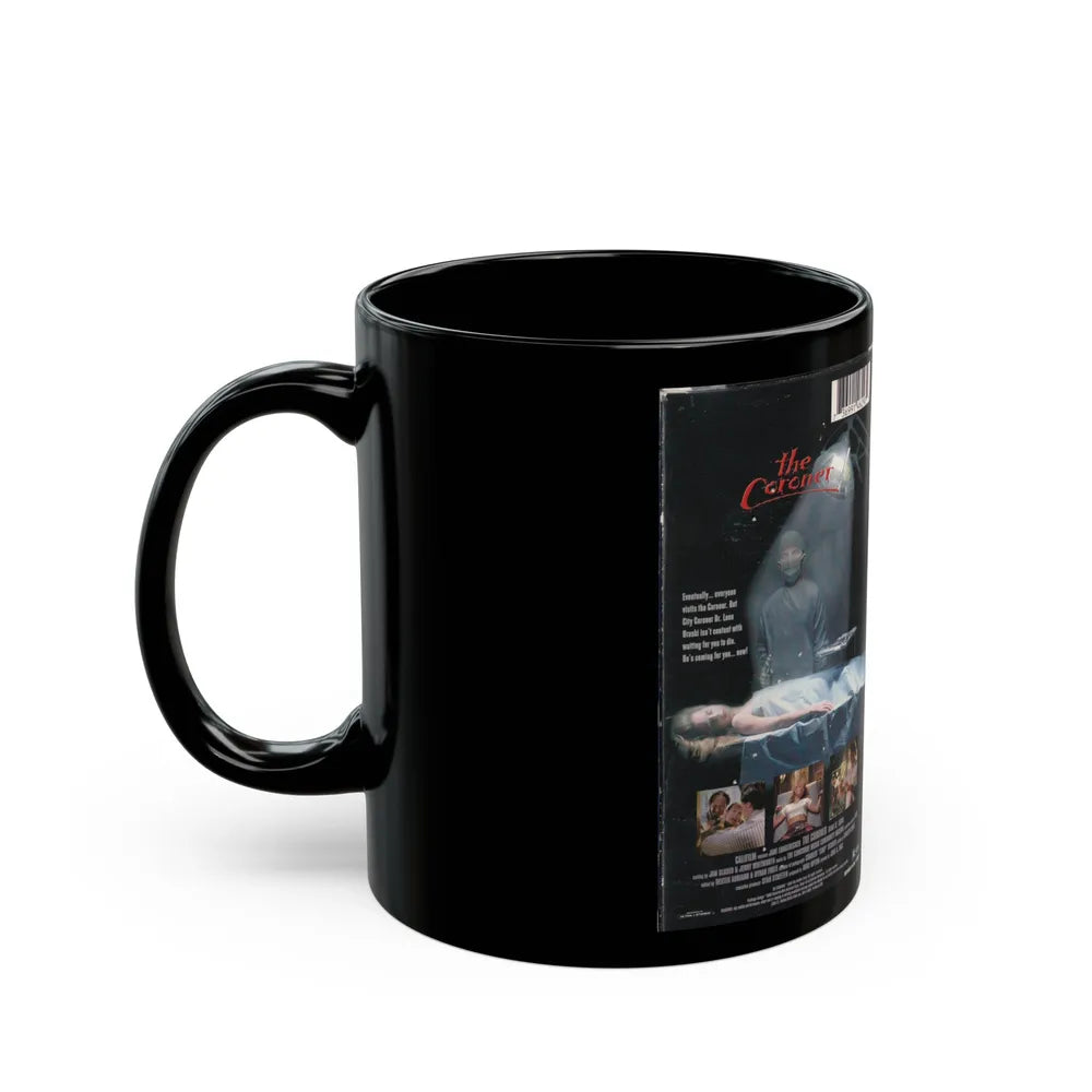 THE CORONER (VHS COVER) - Black Coffee Mug-Go Mug Yourself