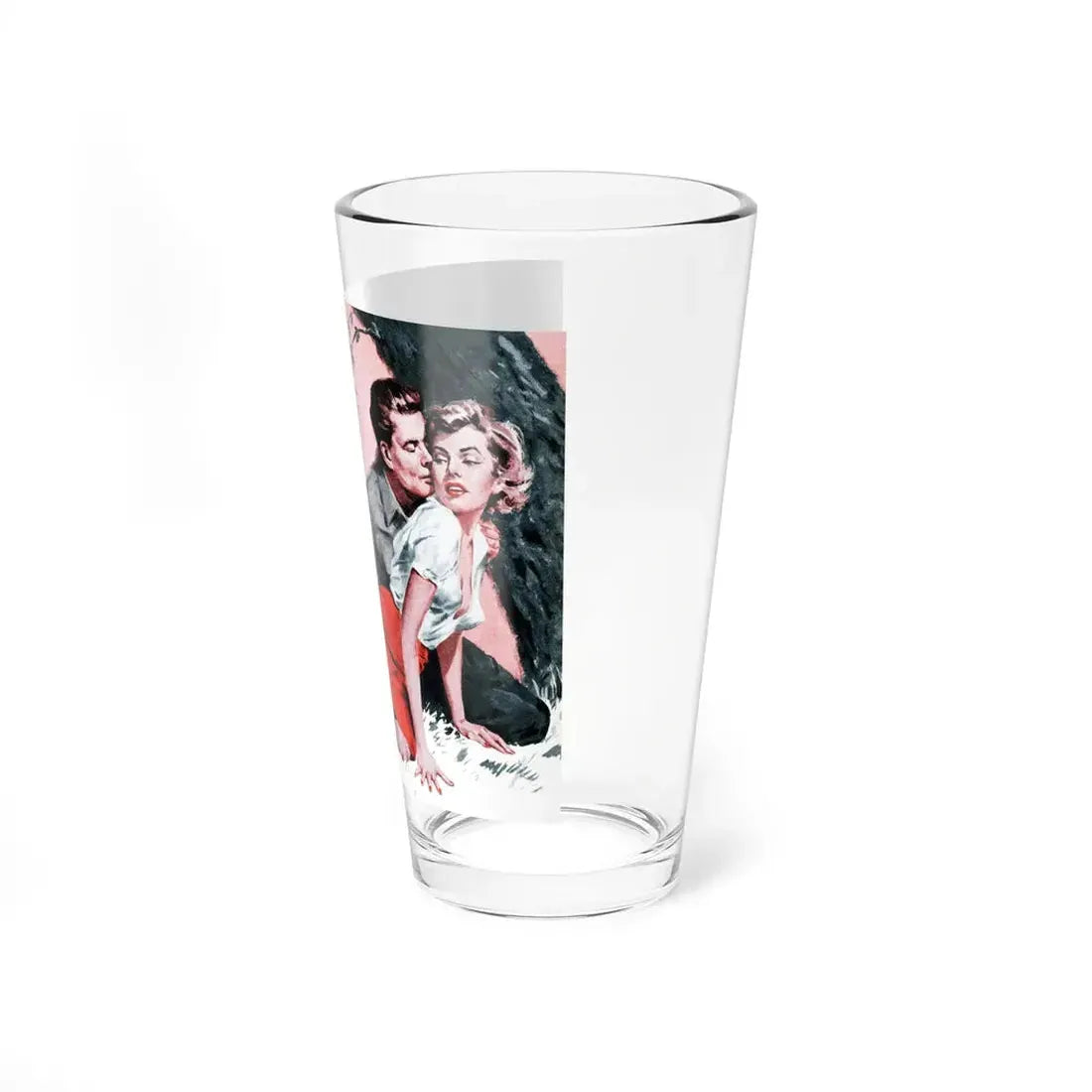 The Corpse That Changed Its Sex, Men, May 1956 (Magazine Illustration) Pint Glass 16oz - Go Mug Yourself