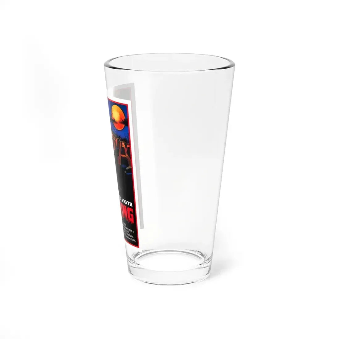 THE CRAVING (THE RETURN OF THE WOLF MAN) 1980 Movie Poster - Pint Glass 16oz - Go Mug Yourself
