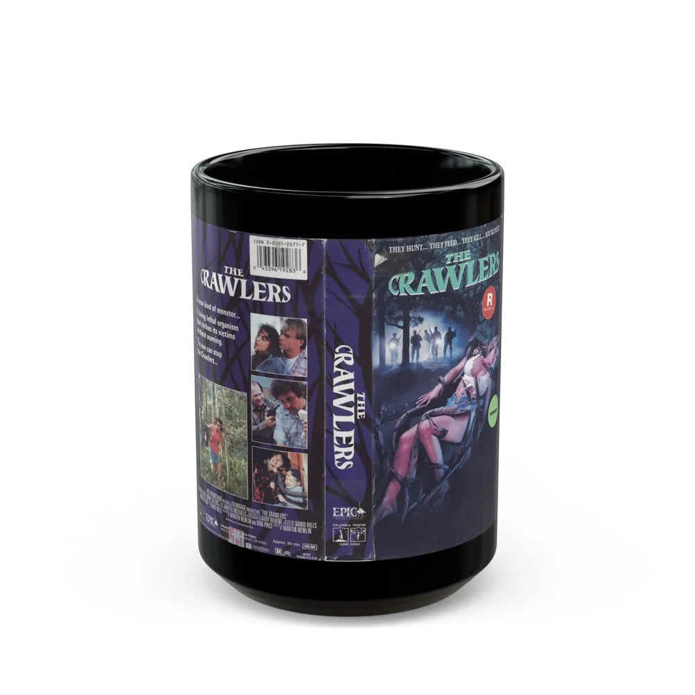 THE CRAWLERS (VHS COVER) - Black Coffee Mug-15oz-Go Mug Yourself