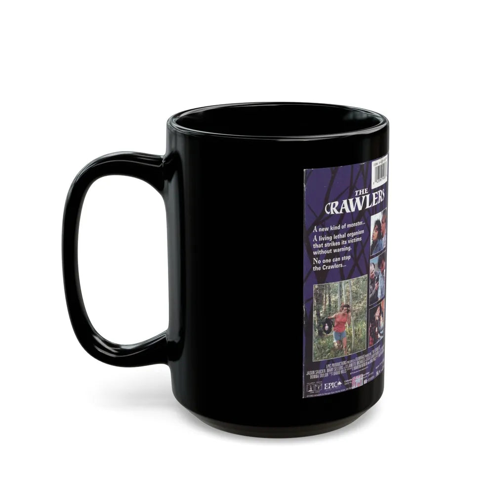 THE CRAWLERS (VHS COVER) - Black Coffee Mug-Go Mug Yourself