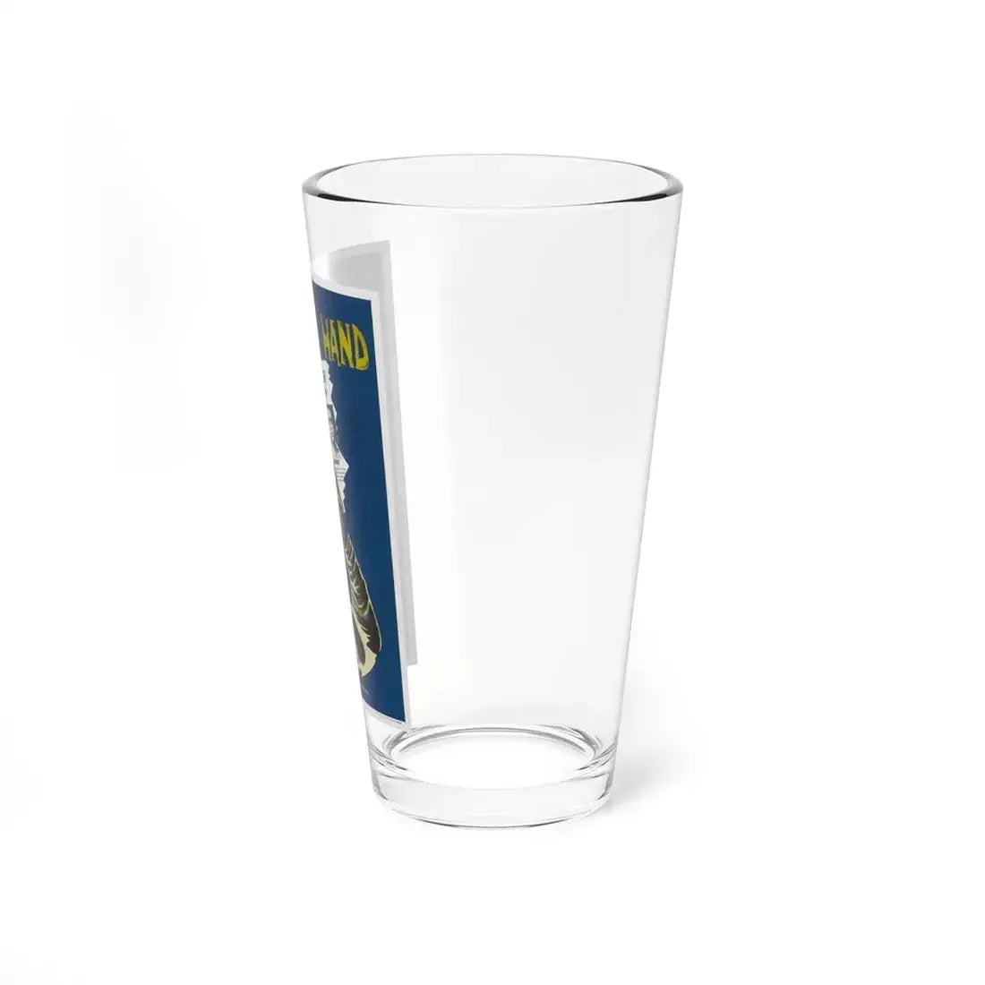 THE CRAWLING HAND 1963 Movie Poster - Pint Glass 16oz - Go Mug Yourself